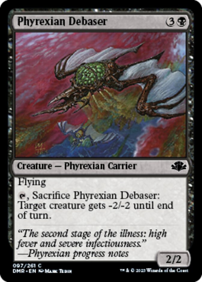 Phyrexian Debaser [Dominaria Remastered] | Dumpster Cat Games