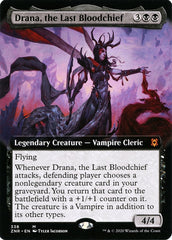 Drana, the Last Bloodchief (Extended Art) [Zendikar Rising] | Dumpster Cat Games