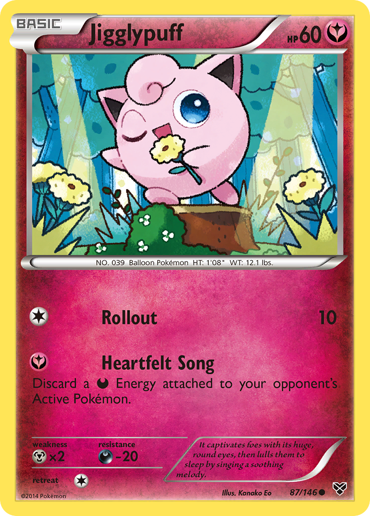 Jigglypuff (87/146) [XY: Base Set] | Dumpster Cat Games