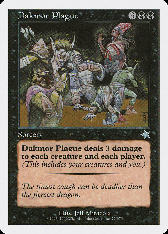 Dakmor Plague [Starter 1999] | Dumpster Cat Games