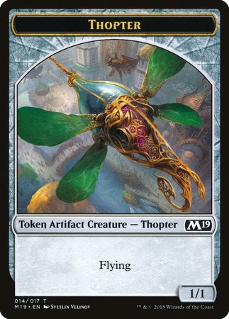 Thopter Token [Core Set 2019 Tokens] | Dumpster Cat Games