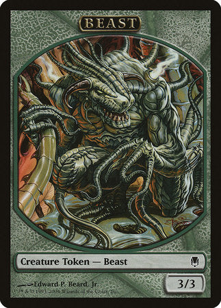 Beast Token (Darksteel) [Magic Player Rewards 2004] | Dumpster Cat Games