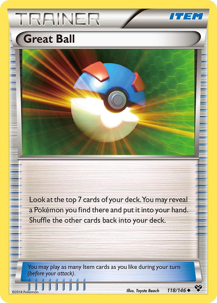 Great Ball (118/146) [XY: Base Set] | Dumpster Cat Games