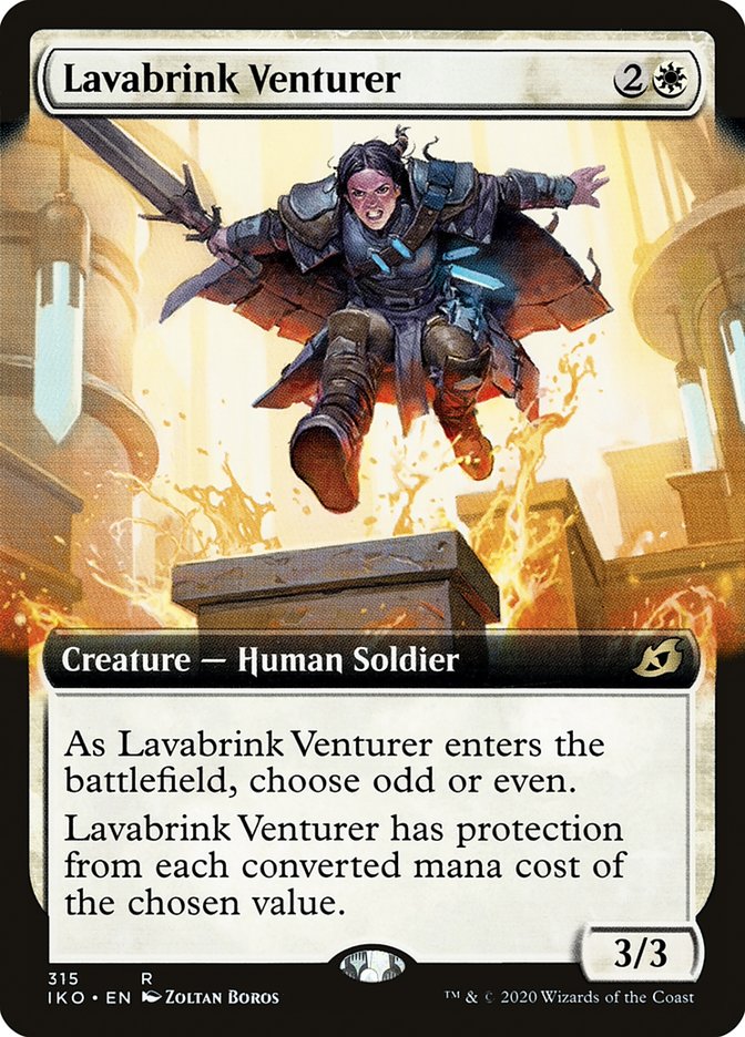 Lavabrink Venturer (Extended Art) [Ikoria: Lair of Behemoths] | Dumpster Cat Games