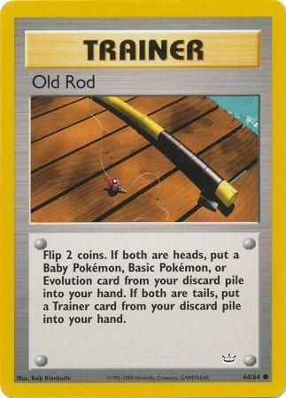 Old Rod (64/64) [Neo Revelation Unlimited] | Dumpster Cat Games