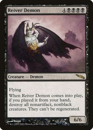 Reiver Demon [Mirrodin] | Dumpster Cat Games