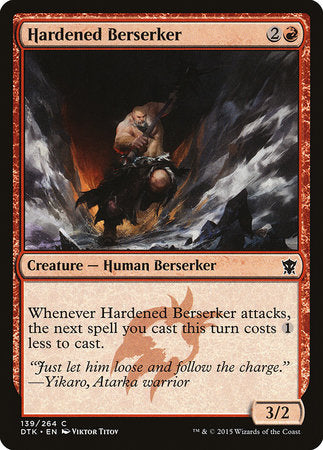 Hardened Berserker [Dragons of Tarkir] | Dumpster Cat Games