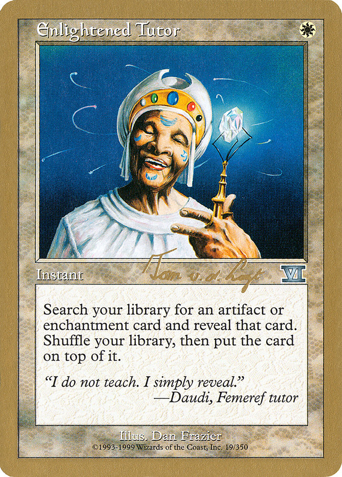 Enlightened Tutor (Tom van de Logt) [World Championship Decks 2000] | Dumpster Cat Games