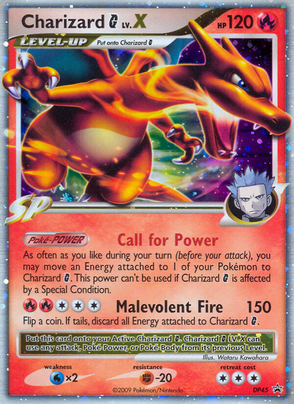 Charizard G LV.X (DP45) [Diamond & Pearl: Black Star Promos] | Dumpster Cat Games