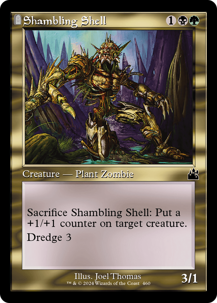 Shambling Shell (Retro Frame) [Ravnica Remastered] | Dumpster Cat Games