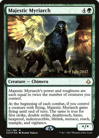 Majestic Myriarch [Hour of Devastation Promos] | Dumpster Cat Games