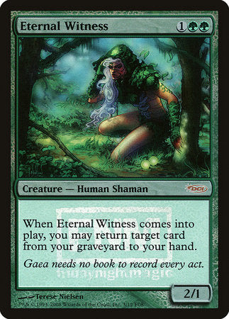 Eternal Witness [Friday Night Magic 2008] | Dumpster Cat Games