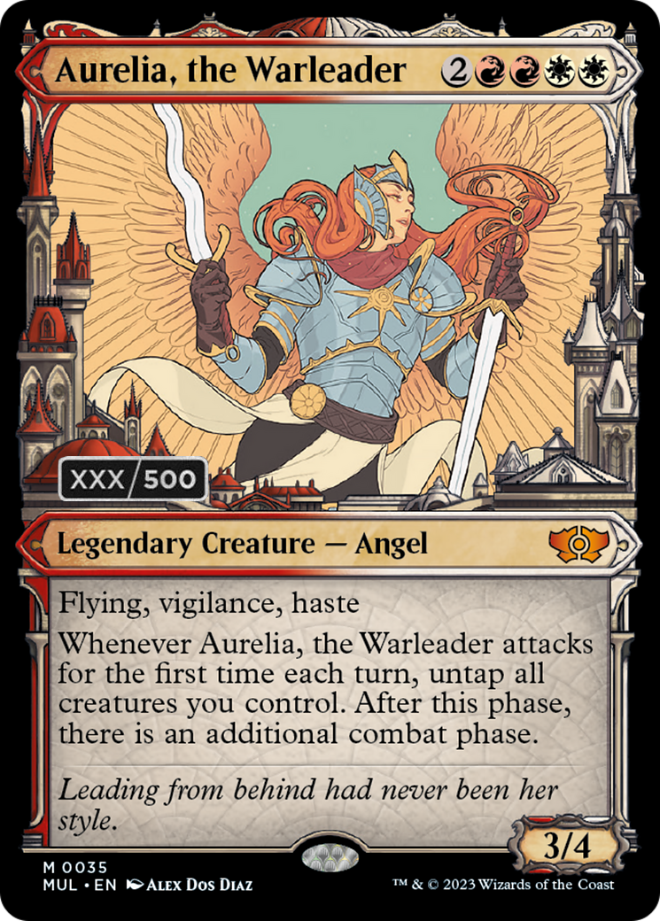 Aurelia, the Warleader (Serialized) [Multiverse Legends] | Dumpster Cat Games