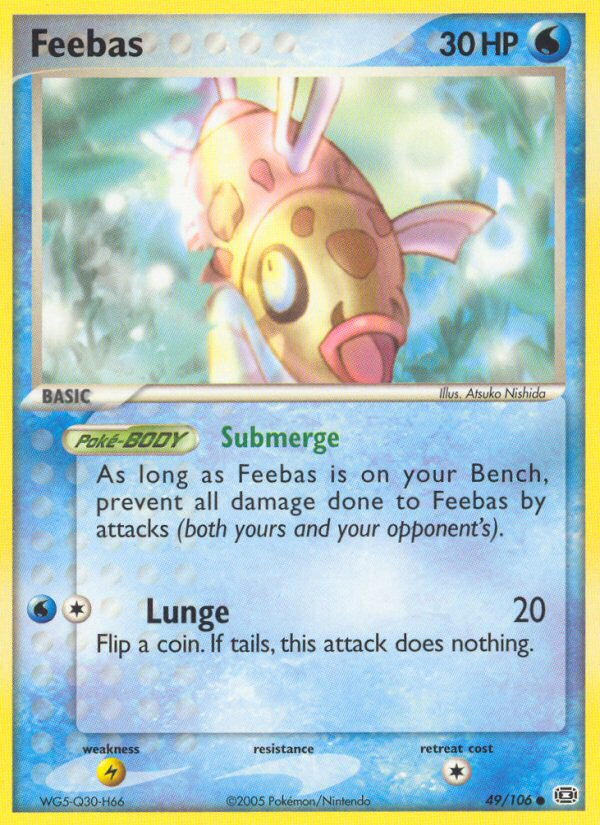 Feebas (49/106) [EX: Emerald] | Dumpster Cat Games