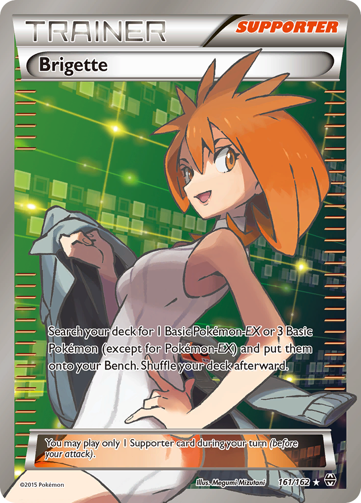 Brigette (161/162) [XY: BREAKthrough] | Dumpster Cat Games