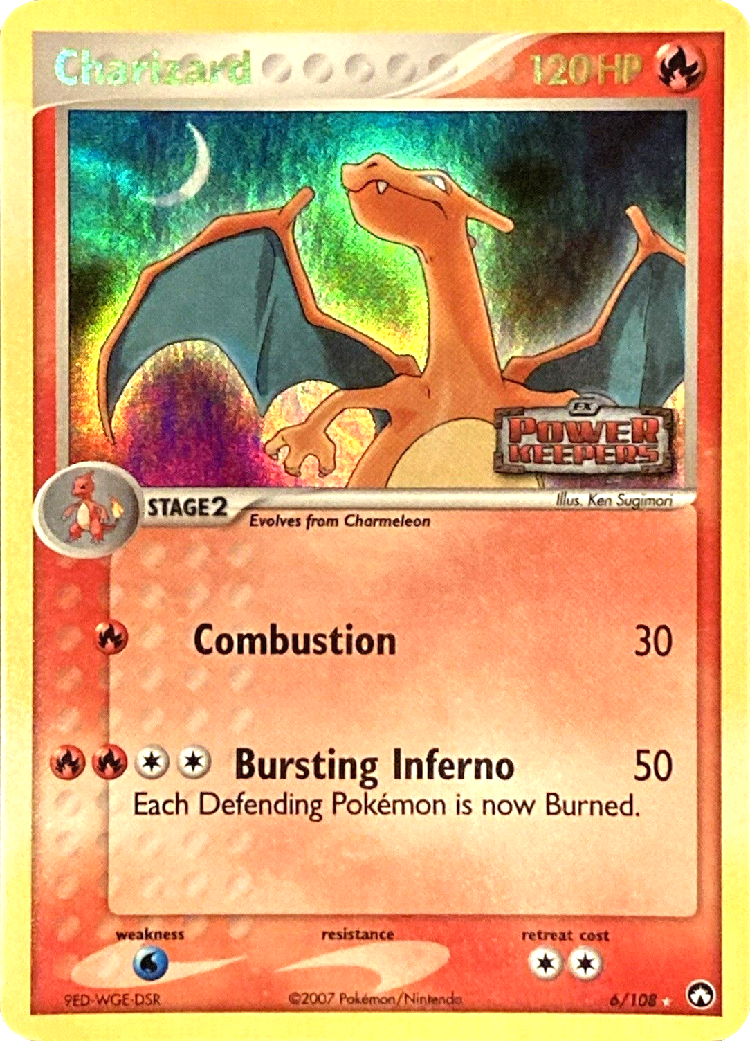 Charizard (6/108) (Stamped) [EX: Power Keepers] | Dumpster Cat Games