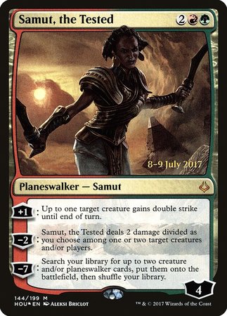 Samut, the Tested [Hour of Devastation Promos] | Dumpster Cat Games