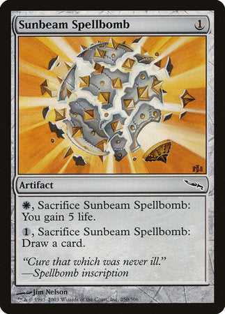 Sunbeam Spellbomb [Mirrodin] | Dumpster Cat Games