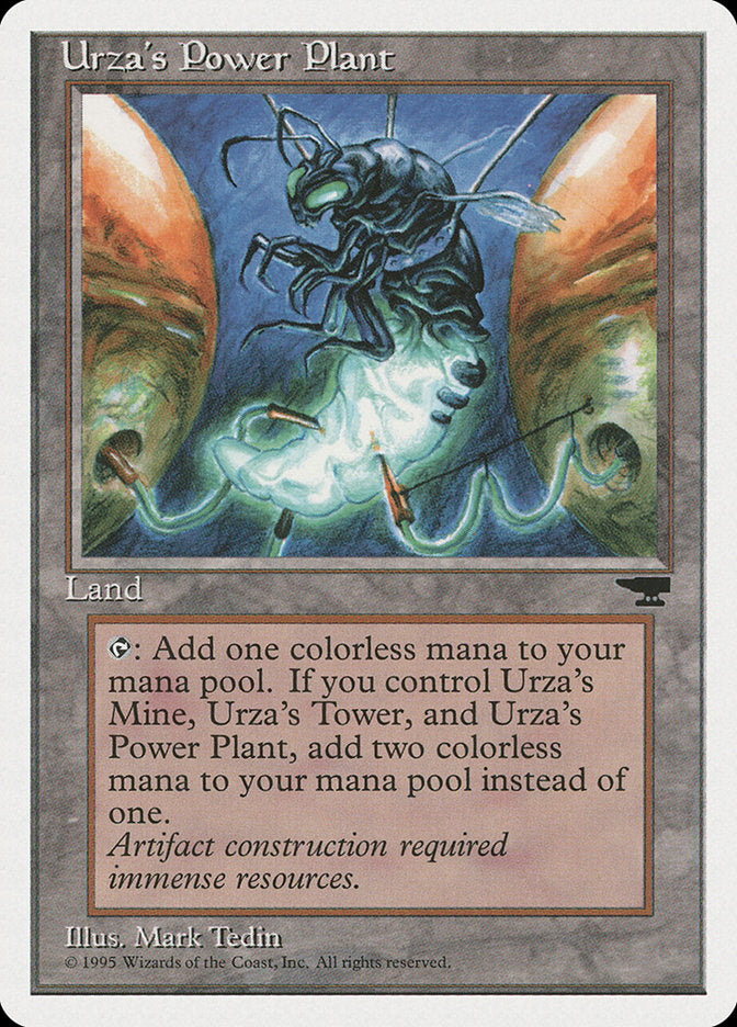 Urza's Power Plant (Insect) [Chronicles] | Dumpster Cat Games