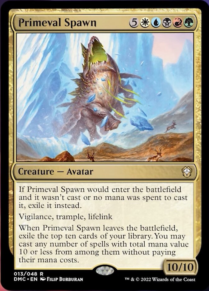 Primeval Spawn [Dominaria United Commander] | Dumpster Cat Games