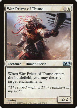 War Priest of Thune [Magic 2013] | Dumpster Cat Games