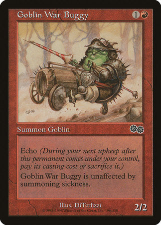 Goblin War Buggy [Urza's Saga] | Dumpster Cat Games