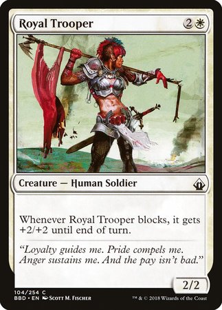 Royal Trooper [Battlebond] | Dumpster Cat Games