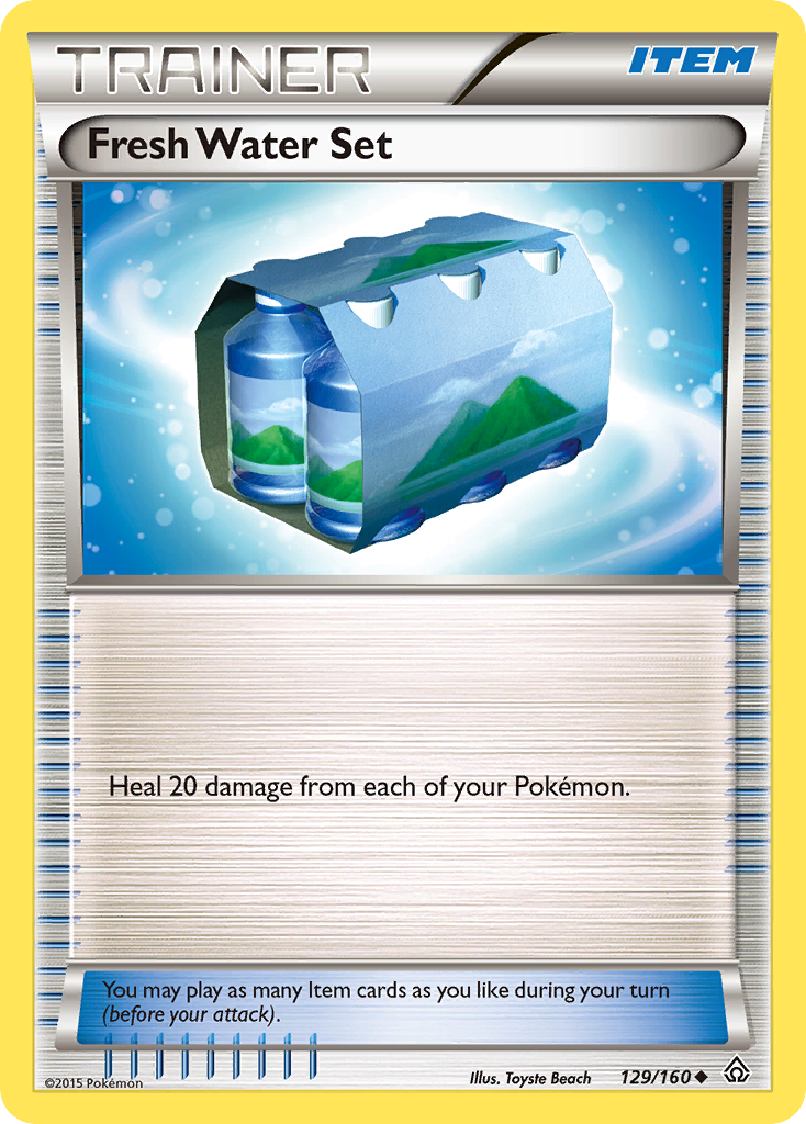 Fresh Water Set (129/160) [XY: Primal Clash] | Dumpster Cat Games