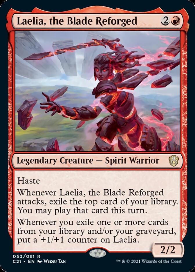 Laelia, the Blade Reforged [Commander 2021] | Dumpster Cat Games