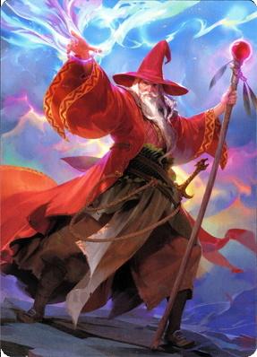 Elminster Art Card (36) [Commander Legends: Battle for Baldur's Gate Art Series] | Dumpster Cat Games