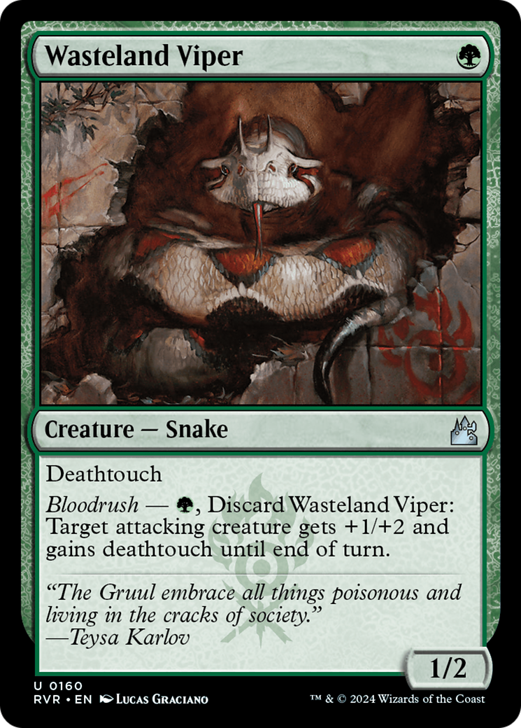 Wasteland Viper [Ravnica Remastered] | Dumpster Cat Games