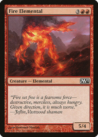 Fire Elemental [Magic 2013] | Dumpster Cat Games