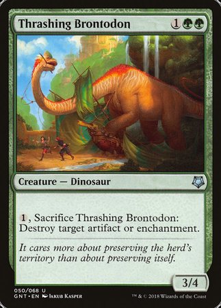 Thrashing Brontodon [Game Night] | Dumpster Cat Games