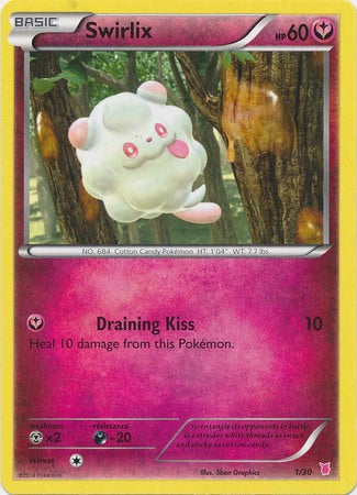 Swirlix (1/30) [XY: Trainer Kit 1 - Wigglytuff] | Dumpster Cat Games