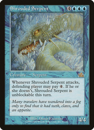 Shrouded Serpent [Prophecy] | Dumpster Cat Games