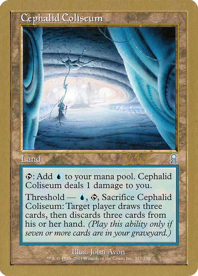 Cephalid Coliseum (Carlos Romao) [World Championship Decks 2002] | Dumpster Cat Games