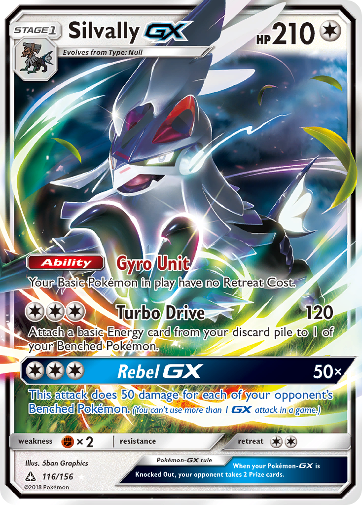 Silvally GX (116/156) [Sun & Moon: Ultra Prism] | Dumpster Cat Games