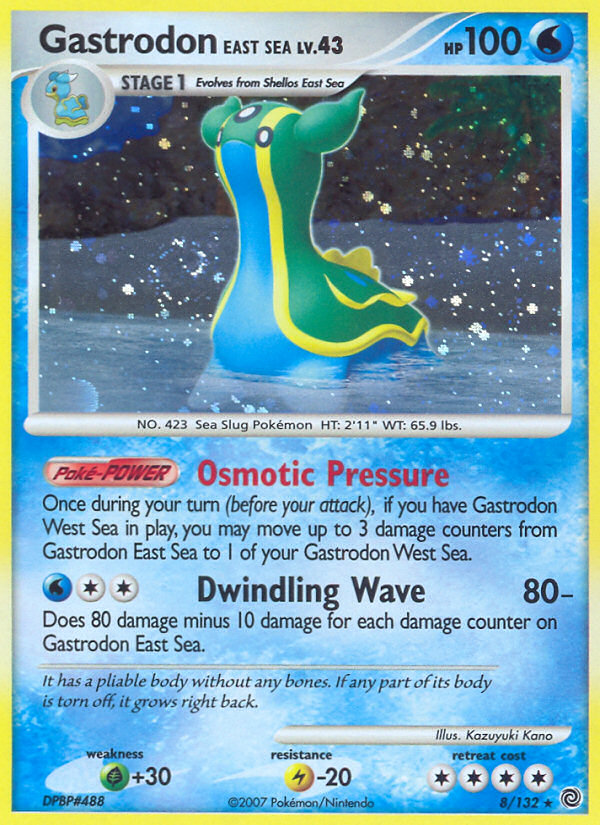 Gastrodon East Sea (8/132) [Diamond & Pearl: Secret Wonders] | Dumpster Cat Games