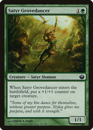 Satyr Grovedancer [Journey into Nyx] | Dumpster Cat Games