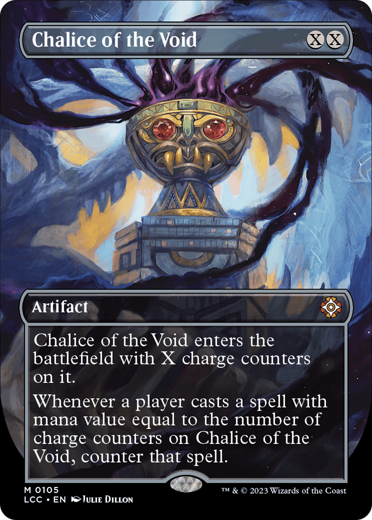 Chalice of the Void (Borderless) [The Lost Caverns of Ixalan Commander] | Dumpster Cat Games