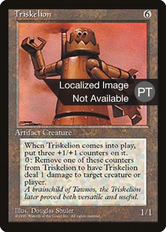 Triskelion [Fourth Edition (Foreign Black Border)] | Dumpster Cat Games