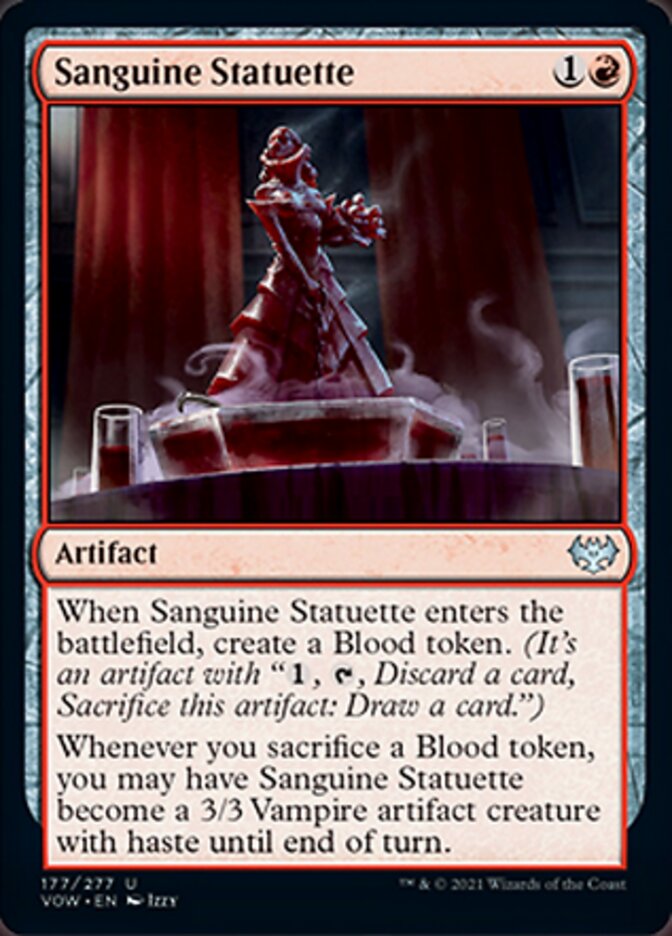 Sanguine Statuette [Innistrad: Crimson Vow] | Dumpster Cat Games