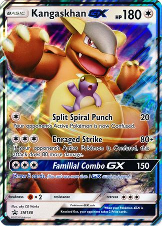 Kangaskhan GX (SM188) (Jumbo Card) [Sun & Moon: Black Star Promos] | Dumpster Cat Games