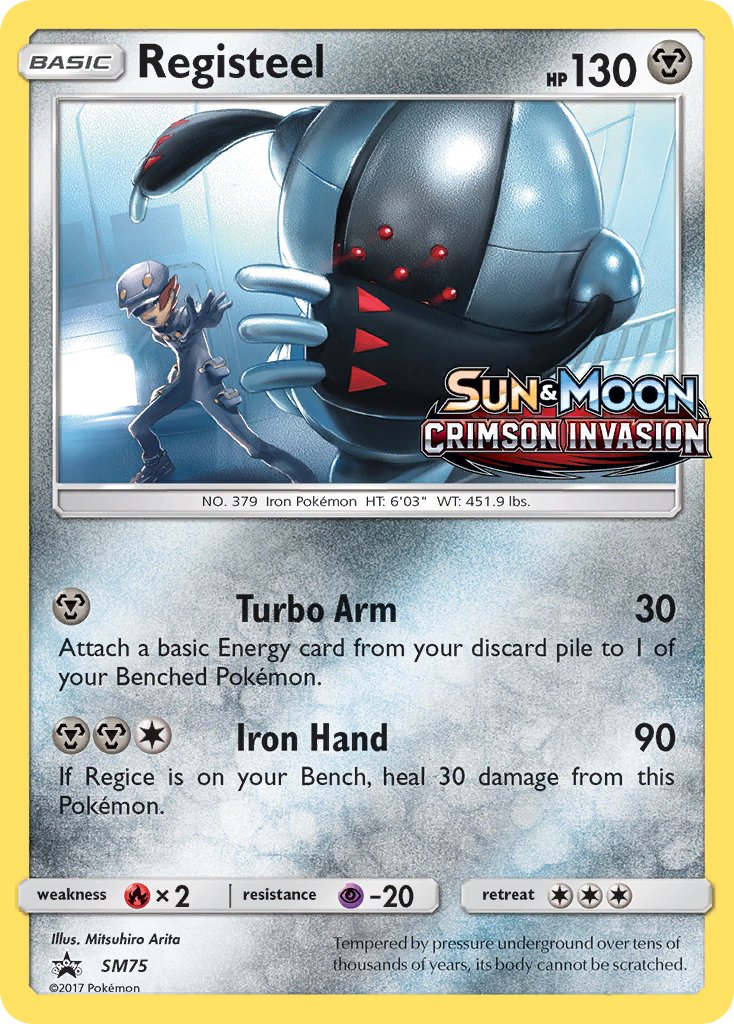 Registeel (SM75) [Sun & Moon: Black Star Promos] | Dumpster Cat Games