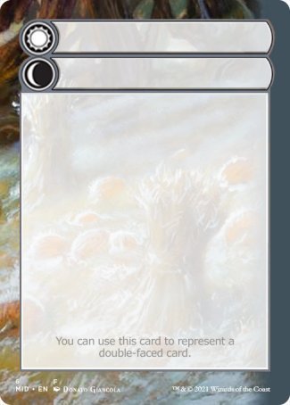 Helper Card (6/9) [Innistrad: Midnight Hunt Tokens] | Dumpster Cat Games