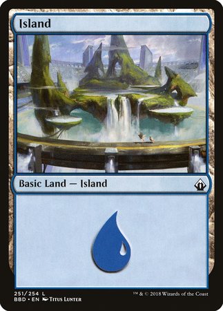 Island [Battlebond] | Dumpster Cat Games