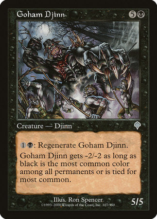 Goham Djinn [Invasion] | Dumpster Cat Games