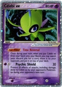 Celebi ex (17/17) (Holo) [POP Series 2] | Dumpster Cat Games