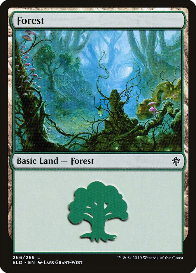 Forest [Throne of Eldraine] | Dumpster Cat Games