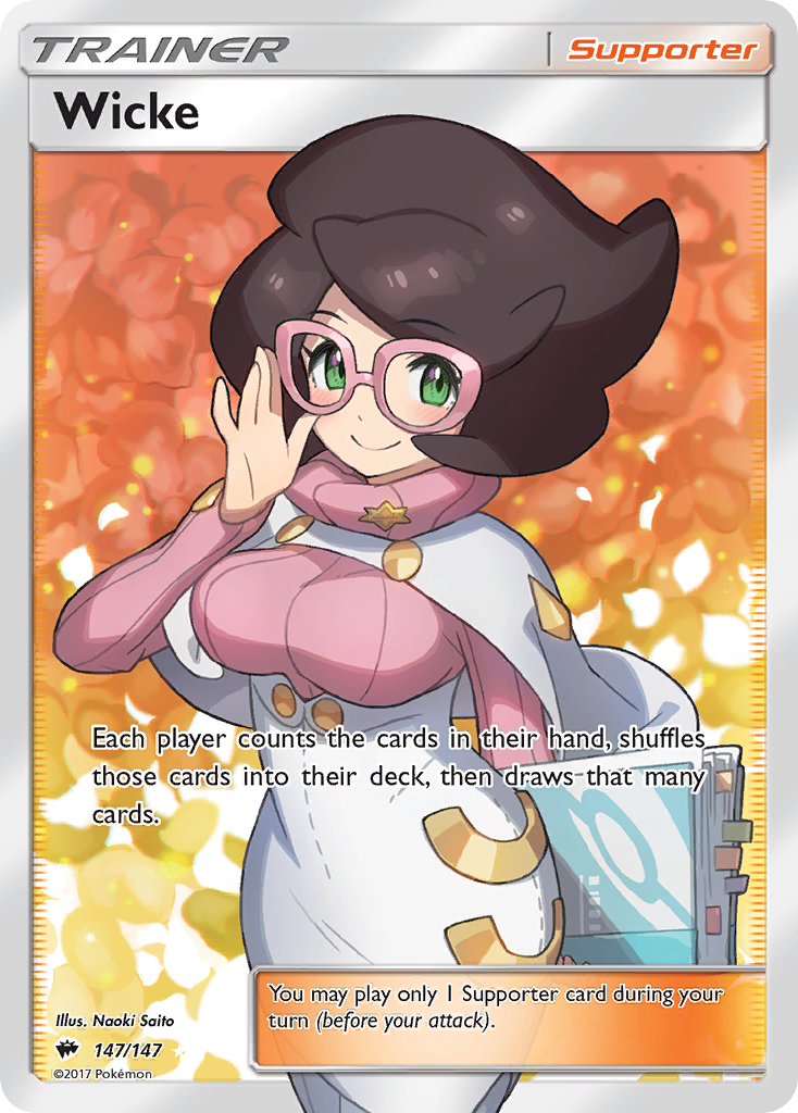 Wicke (147/147) [Sun & Moon: Burning Shadows] | Dumpster Cat Games